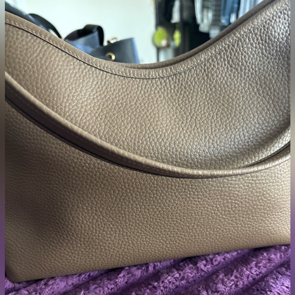 Coach Laurel Brown Pebbled Leather - Picture 2 of 7